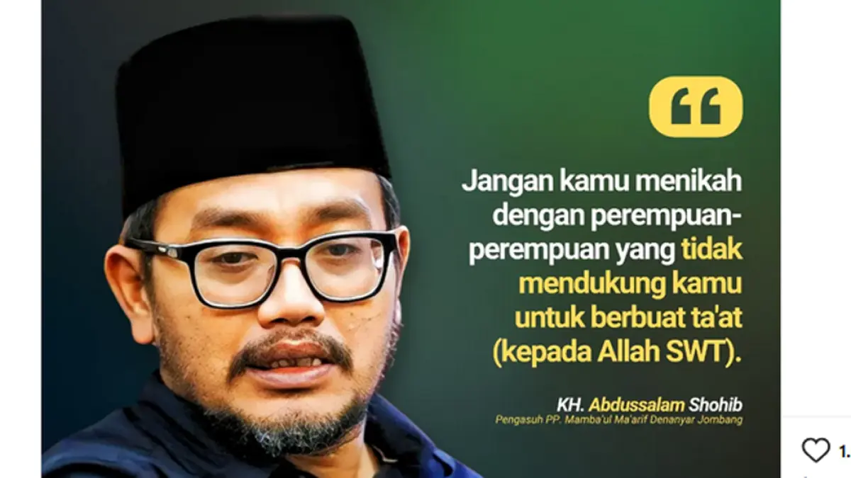 Gus Salam siap maju di Muktamar NU 2026 sebagai calon Ketum PBNU. Didukung kiai dan alumni PMII, serukan perbaikan organisasi NU. (Instagram @isunsantri)