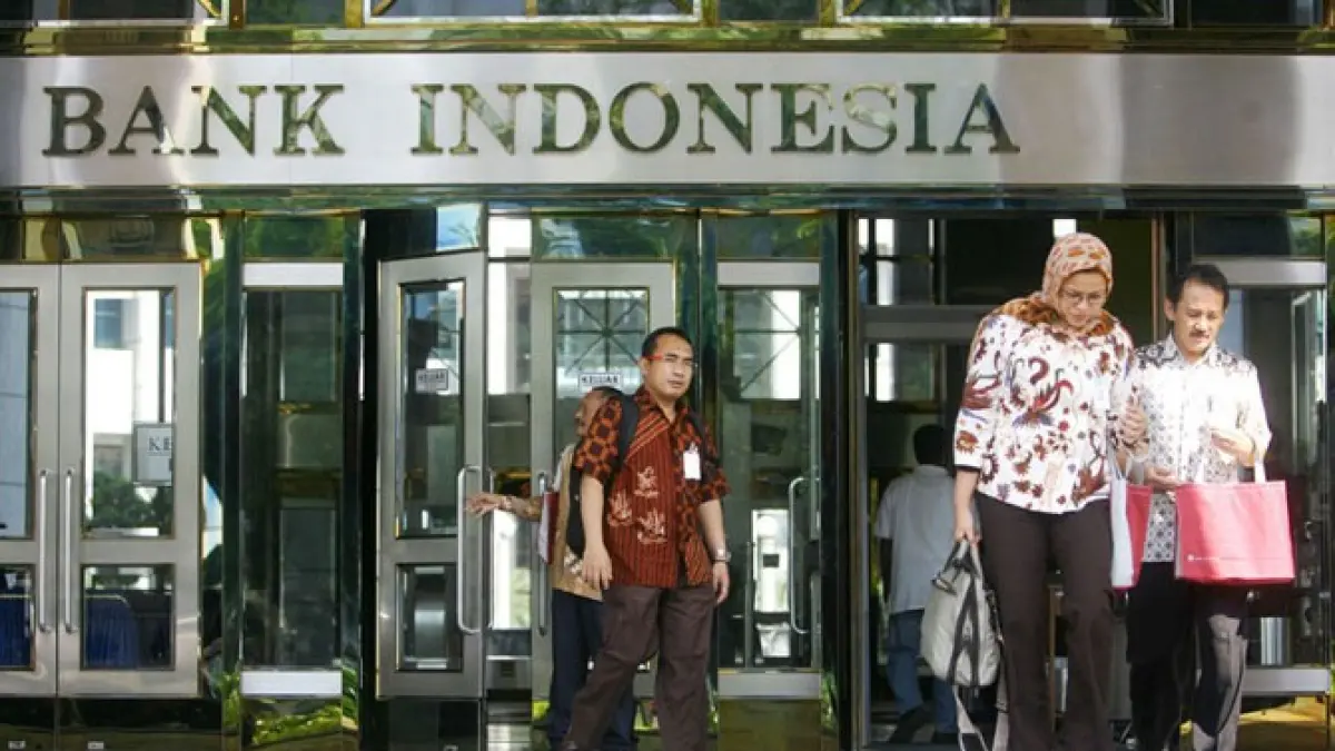Ilustrasi kantor Bank Indonesia (BI) Jakarta. (JawaPos.com)