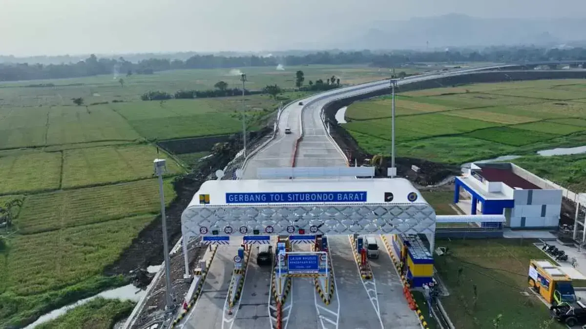 Jalur tol fungsional Gending dan Situbondo Barat diminati pemudik, bantu kurangi kemacetan saat Lebaran 2026. (jasamarga.com)