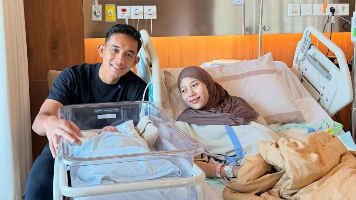 KABAR BAHAGIA : Rizky Ridho dan Sendy Aulia resmi menyambut kelahiran anak pertama. (Instagram:@rizkyridhoramadhani)