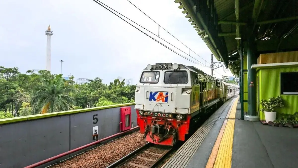 KAI Daop 1 Jakarta menambah jadwal kereta api Gambir–Yogyakarta periode 17–30 April 2026. (Antara)