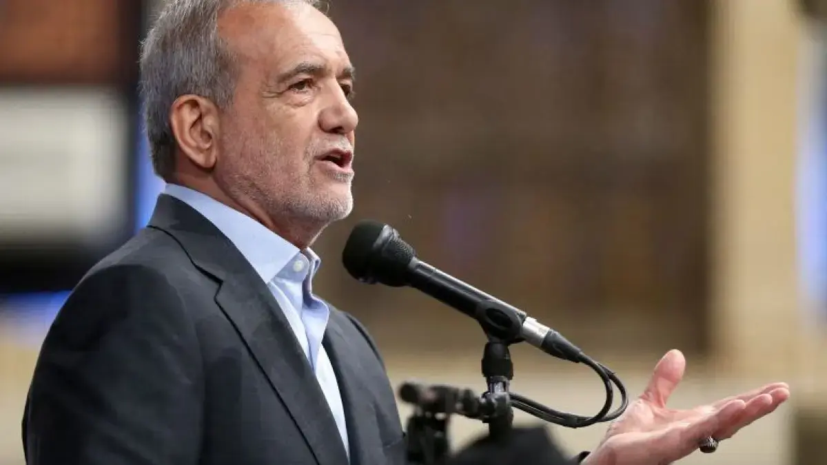 Presiden Iran Masoud Pezeshkian. (Al-Jazeera)