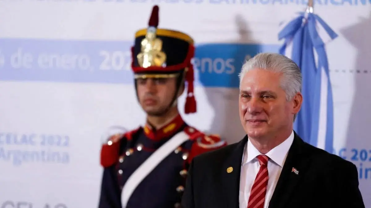Presiden Kuba Miguel Diaz-Canel Bermudez. (Istimewa-via JawaPos.com)