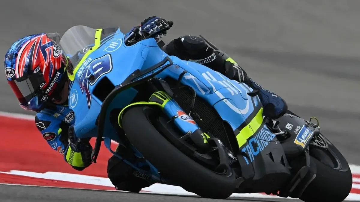 Ai Ogura tampil impresif di awal MotoGP 2026 bersama Trackhouse Aprilia. (MotoGP)