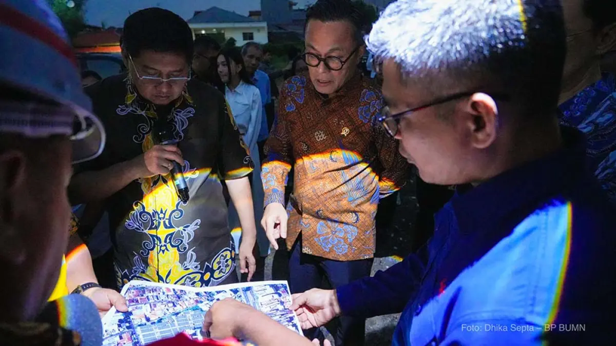 Hutama Karya kebut 324 unit hunian di Senen, Jakarta Pusat. Proyek target 15 Juni 2026 untuk relokasi warga bantaran rel. (hutamakarya.com)