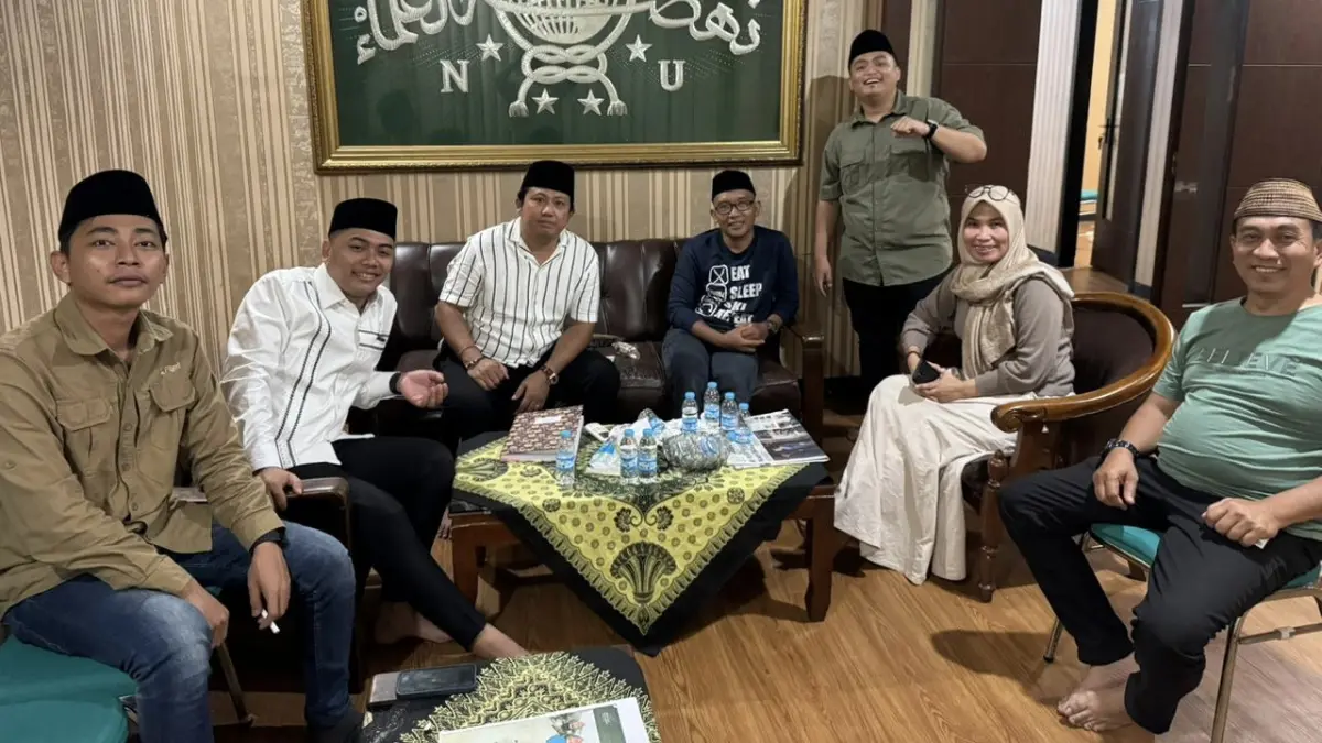 PCNU Banyuwangi menerima kunjungan Ketua DPC PDI Perjuangan Banyuwangi, Dr. Ana Anniati. (Istimewa)