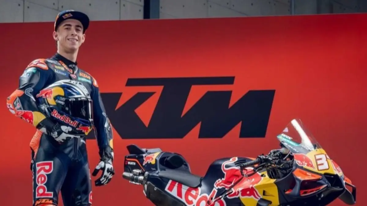Pedro Acosta menilai perubahan MotoGP 2027 bukan soal kecepatan lurus. (KTM)