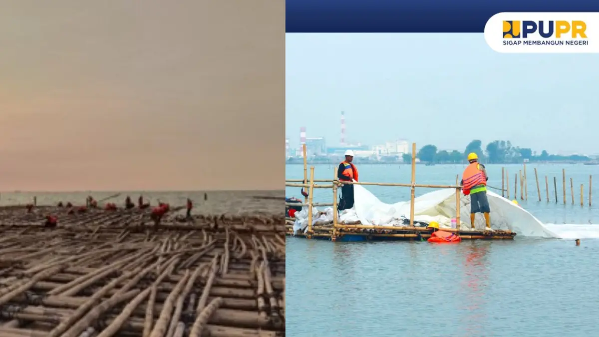 Proyek Jalan Tol Semarang- Demak ini Menggunakan Bambu Sebagai Bahan Baku Pembuatan Jalan.