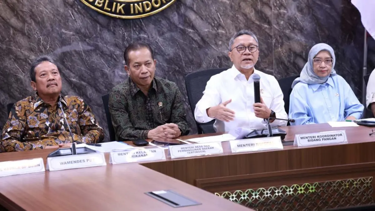 Rini Widyantini dan Zulhas umumkan rekrutmen SDM PHTC 2026 untuk Kopdes dan Kampung Nelayan Merah Putih secara nasional. (menpan.go.id)