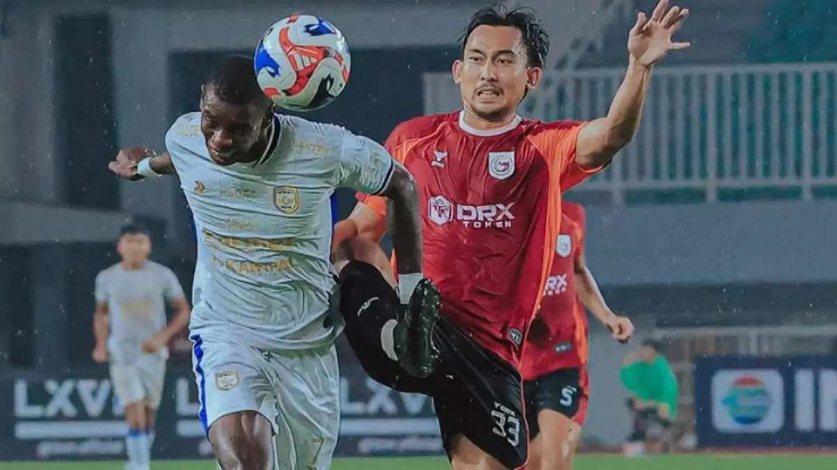 MASIH BERPELUANGl Adhyaksa mencoba melupakan kekalahan dari FC Bekasi. (Ileagued.,id)