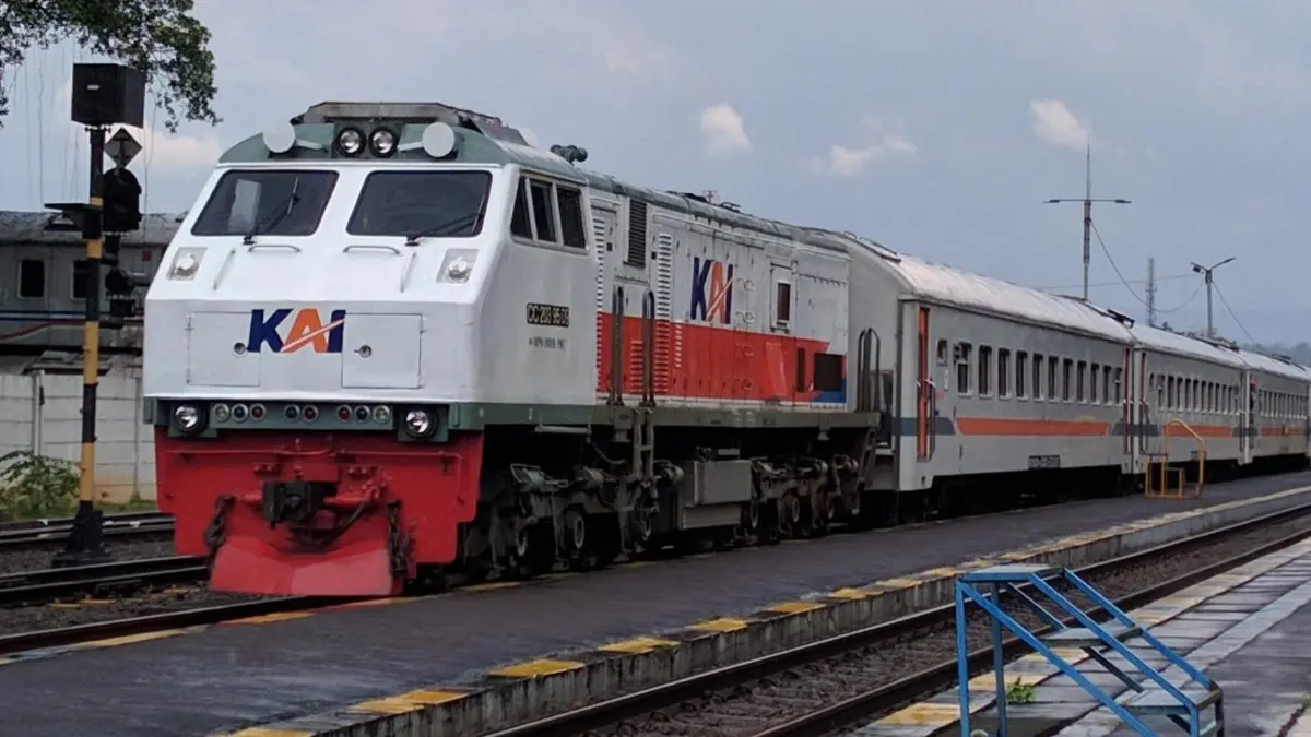 Lonjakan penumpang KA lokal di Jawa Barat pada Triwulan I 2026. (KAI)