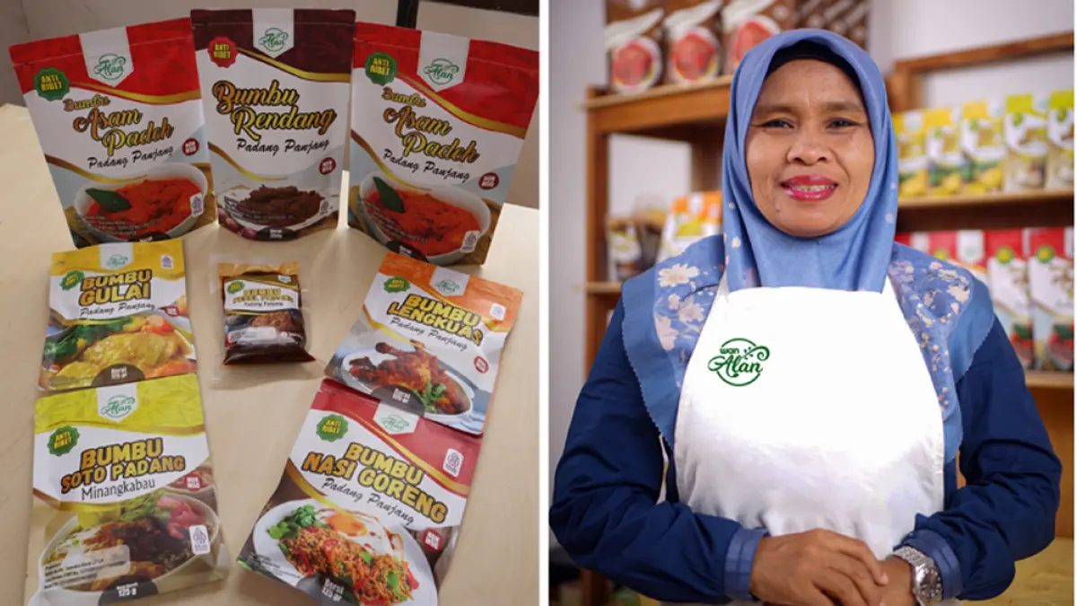 UMKM Perempuan Tembus Ekspor, BRI Dorong Pengusaha Naik Kelas Lewat Ekosistem Digital. (foto: BRI)