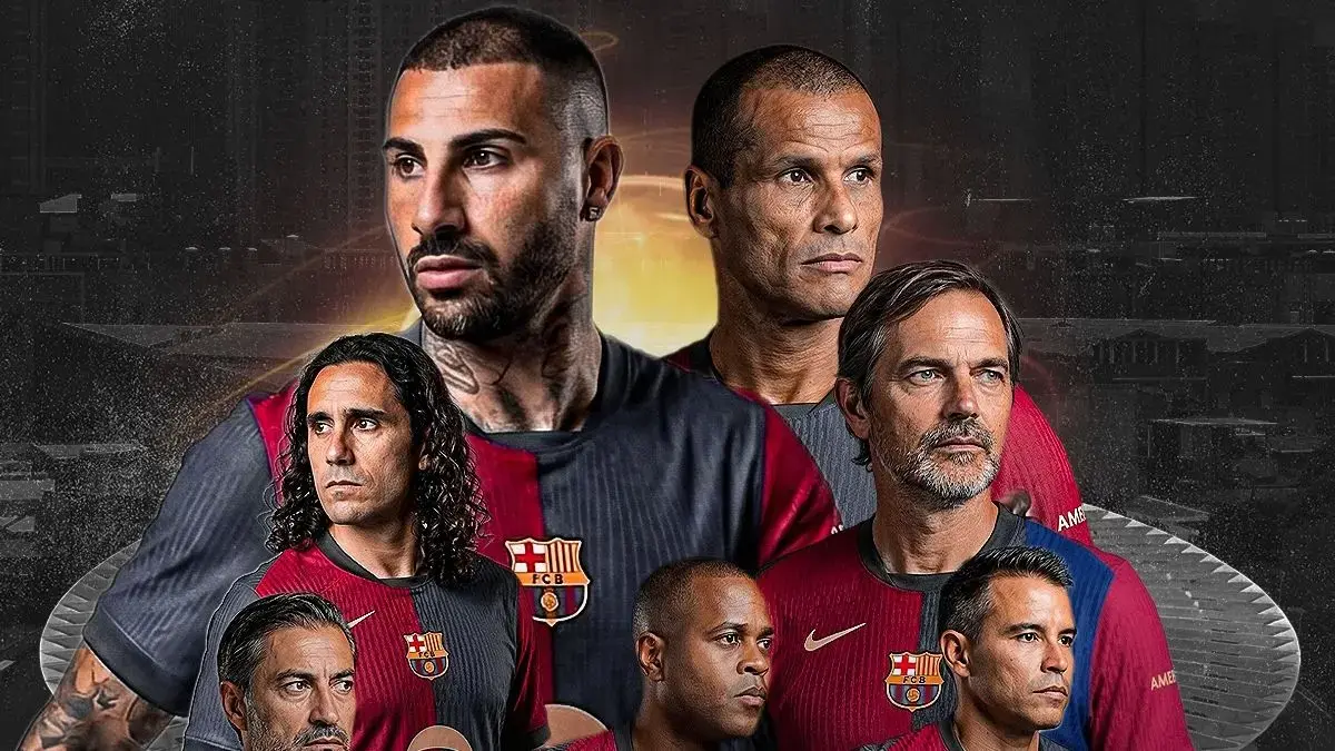 Daftar lengkap pemain Barcelona Legends dan DRX World Legends di Clash of Legends 2026. (Clash of Legends 2026)