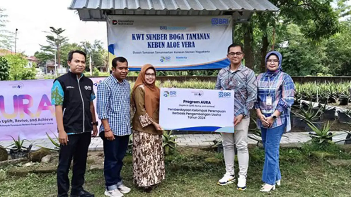 Perempuan Sleman Berdaya Lewat Budidaya Lidah Buaya, Kisah Kelompok Wanita Tani Sumber Boga Tamanan Tumbuh Bersama Dukungan BRI. (foto: BRI)