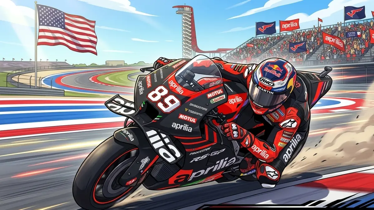 Ilustrasi Jorge Martin tampil impresif di awal musim MotoGP 2026. (Gemini AI)