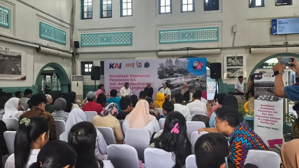 KAI Daop 1 Jakarta menegaskan sanksi tegas bagi pelaku pelecehan seksual. (Antara)