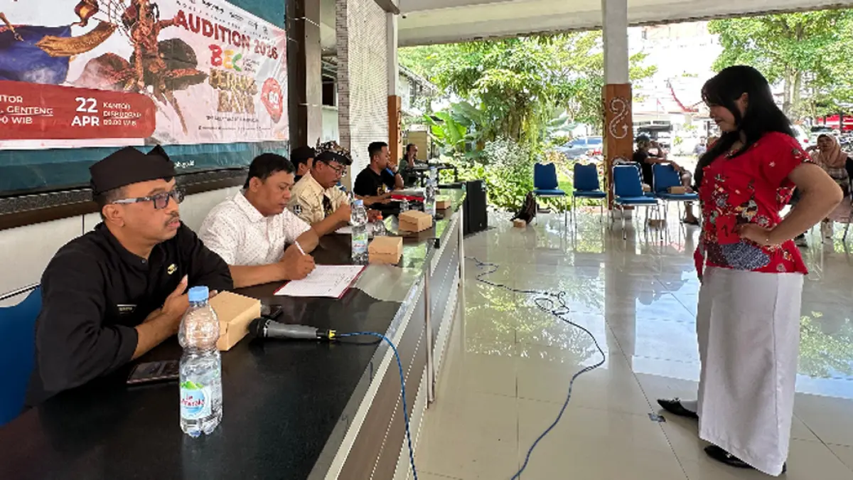 BEC 2026 Banyuwangi usung tema Perang Bayu. Target 50 talent terbaik, peserta dapat subsidi kostum Rp1 juta. Event digelar 18 Juli 2026. (banyuwangitourism.com)