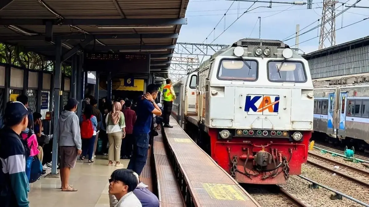 KAI Daop 1 Jakarta mencatat 1.516 barang tertinggal. (Antara)
