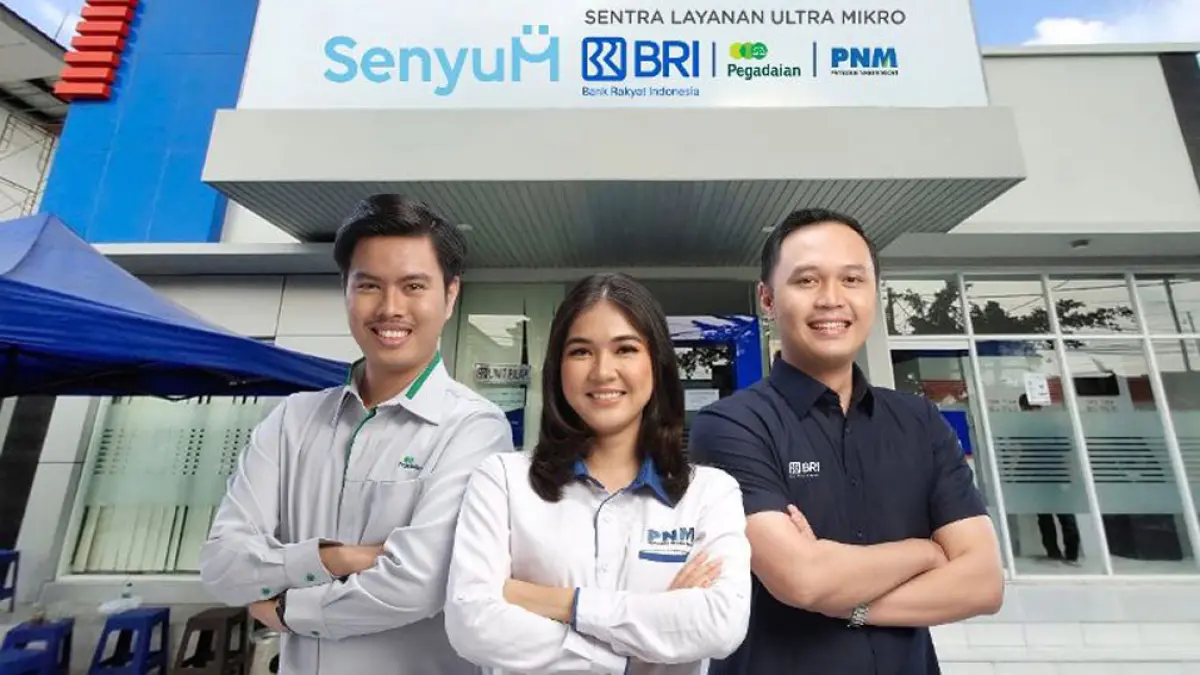PNM catat lonjakan kinerja sejak gabung Holding Ultra Mikro BRI. Aset Rp57 triliun dan laba Rp1,14 triliun, dorong inklusi keuangan nasional. (foto: BRI)