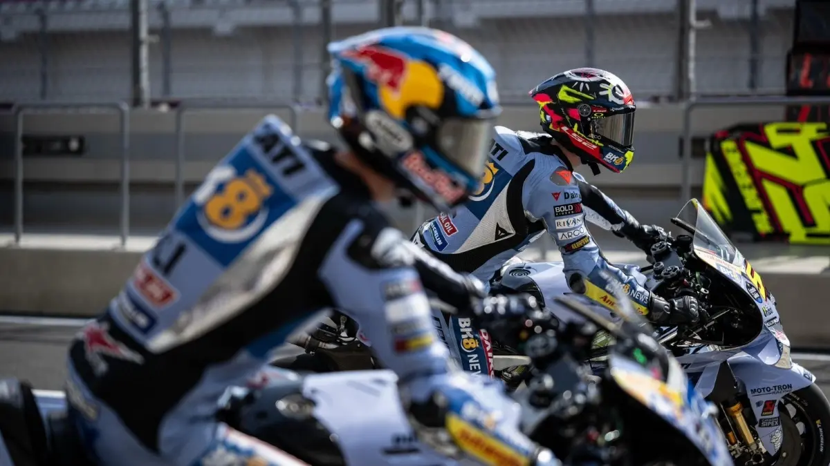 Ducati menghadapi tensi tinggi antara VR46 dan Gresini setelah keputusan memindahkan Fermin Aldeguer ke VR46 musim 2027. (Gresini)