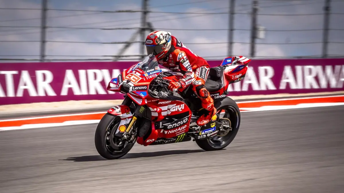 Marc Marquez akhirnya buka suara soal performa menurun di MotoGP Amerika. (Ducati)