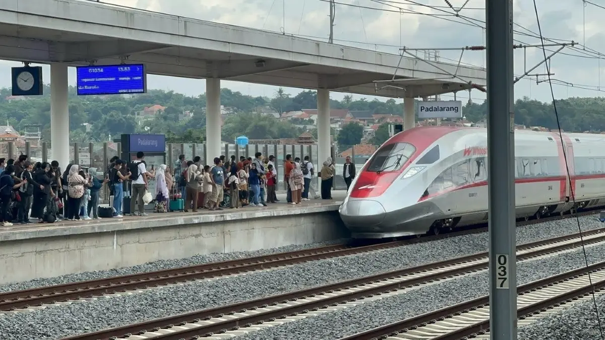 Restrukturisasi utang proyek Kereta Cepat Whoosh masuk tahap akhir. (KCIC)