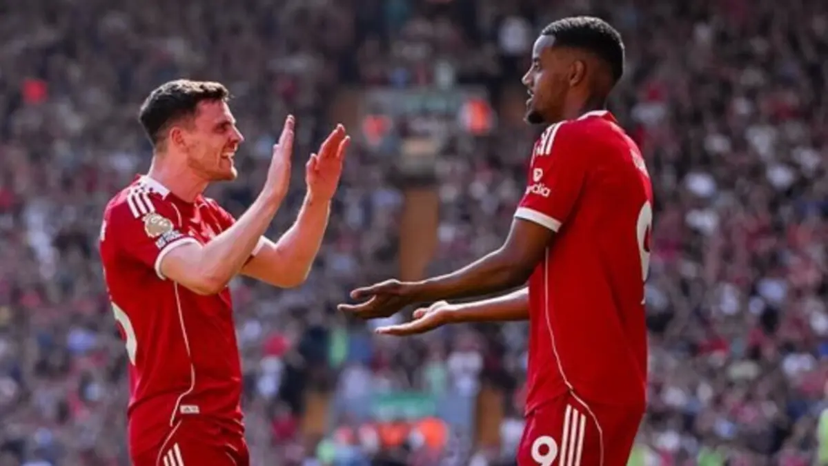 BANGKIT: Kemenangan atas Crystal Palace bawa Liverpool ke posisi empat besar (Liverpool)