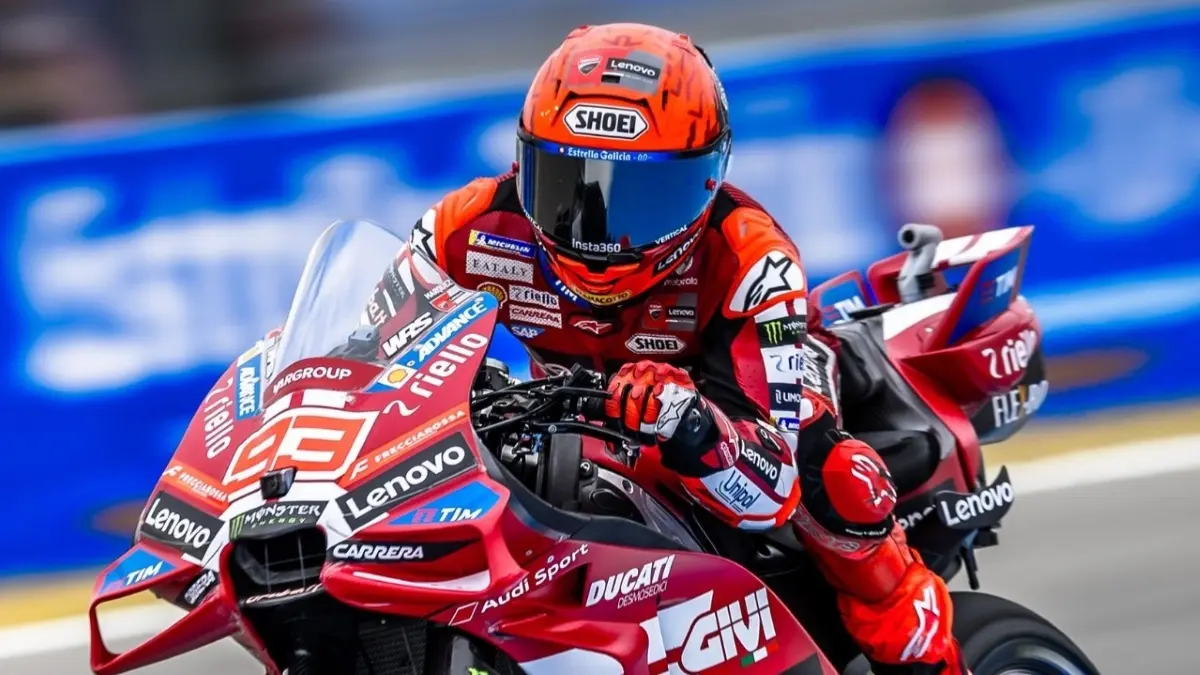 Marc Marquez kembali bugar di MotoGP Spanyol 2025. (Ducati)