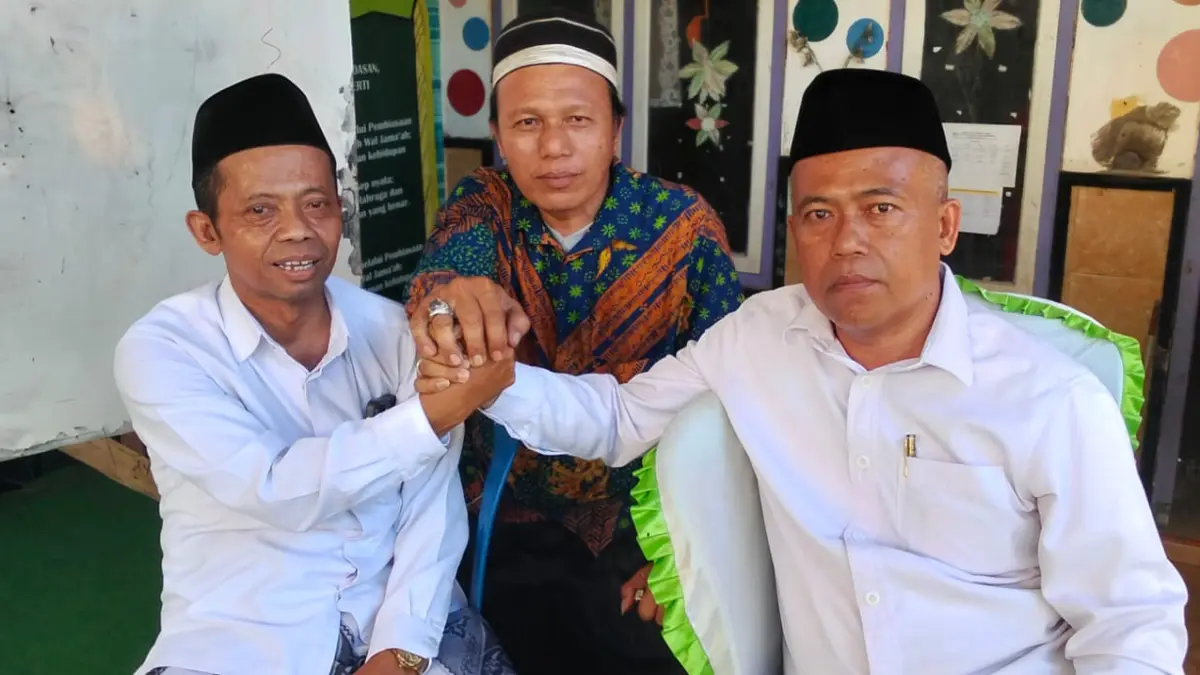 Ustadz Sholihin terpilih sebagai Rais Syuriah dan H. Hasan Bashori sebagai Ketua Tanfidziyah periode 2026–2031. (Istimewa)