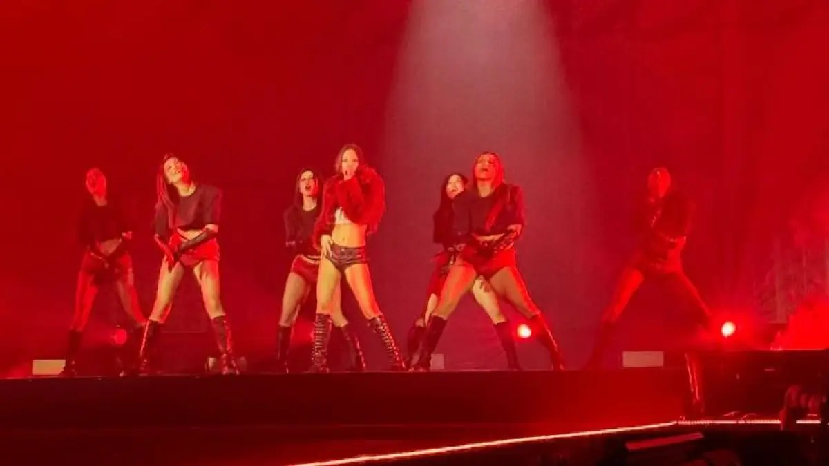 MAMBER BLACKPINK : Remix “Dracula” dari Jennie BLACKPINK dan Tame Impala terus mencetak rekor di Billboard.(Instagram: @jennierubyjane)