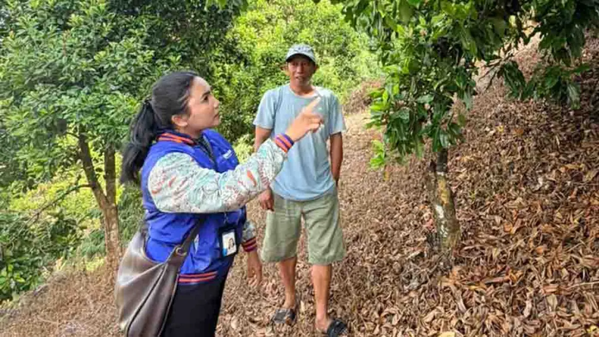 Mispa Lewi Yt, Mantri BRI yang bertugas di BRI Unit Ranteangin, Kabupaten Kolaka Utara, Sulawesi Tenggara. (foto: BRI)