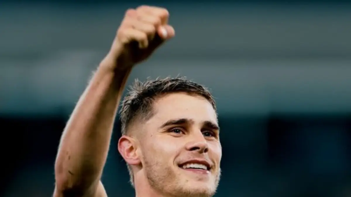 TERCEPAT: Micky van de Ven  masih menjadi yang tercepat di Premier League (Tottenham Hotspur) 