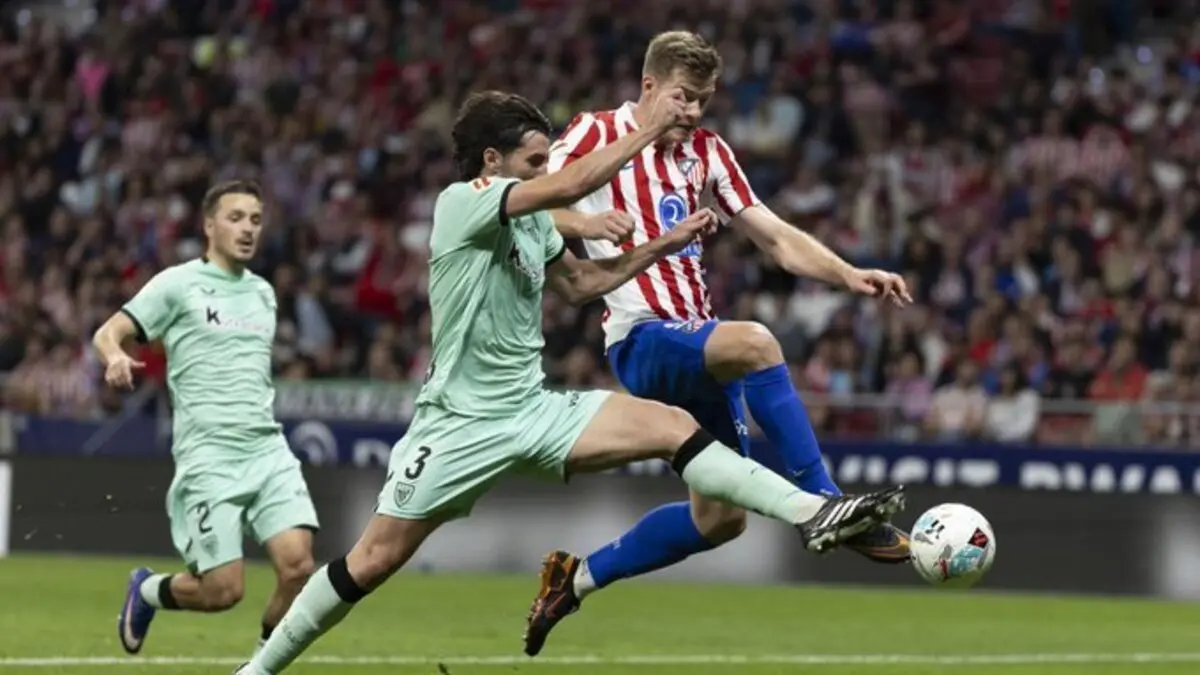 BADAI CEDERA: Diego Simeone dipusingkan kondisi anak asuhnya jelang laga kontra Arsenal di semifinal Liga Champions (Atletico Madrid) 