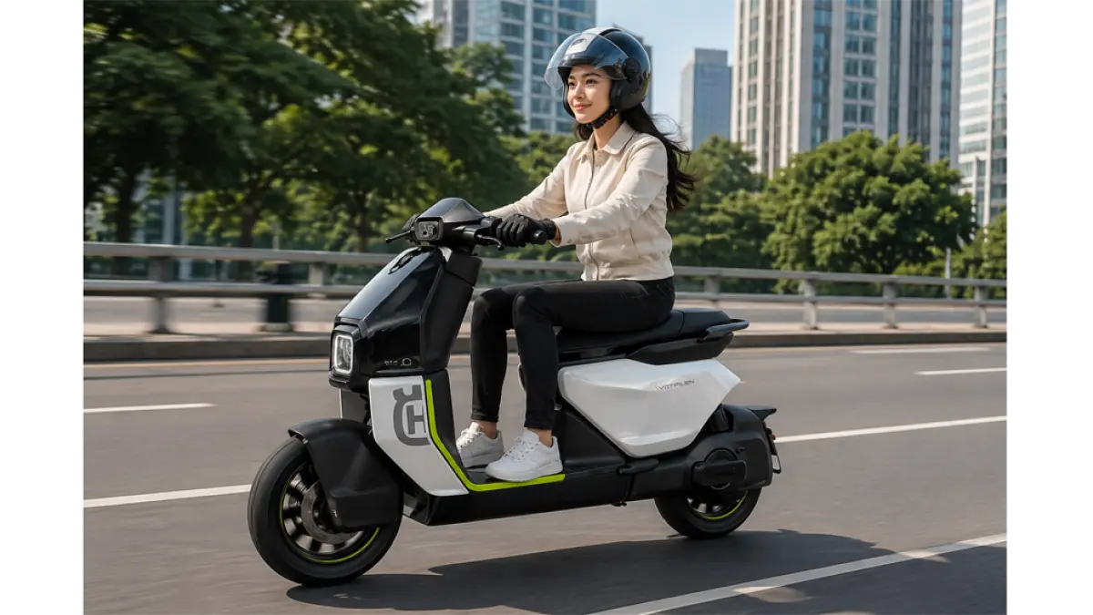 Polytron Fox 350 Resmi Meluncur, Motor Listrik 130 Km dengan Fitur Canggih dan Harga Kompetitif. (Ilustrasi ChatGPT Image)