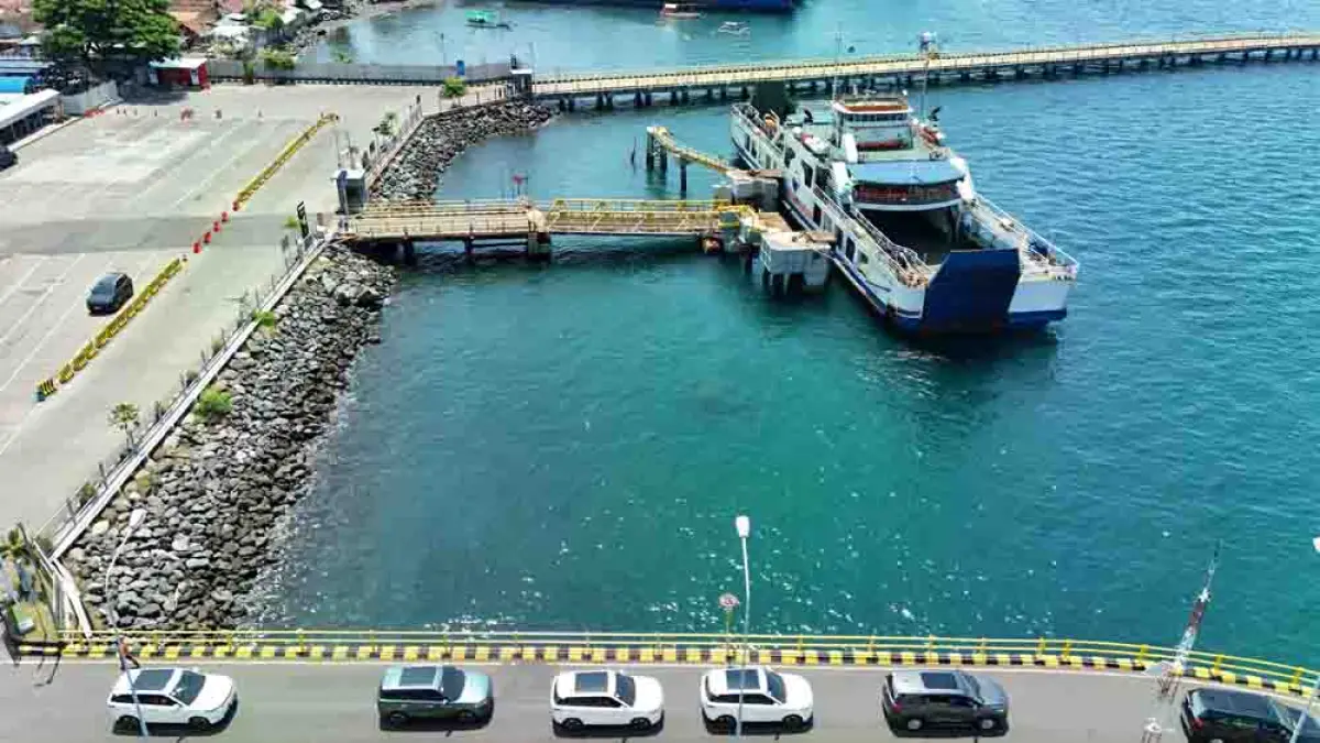 DITINGKATKAN JADI MB: Dermaga ponton di Pelabuhan ASDP Ketapang segera di-upgrade. ASDP mempersiapkan pembangunan yang akan dimulai bulan Juni tahun ini. (ASDP for Radar Banyuwangi)