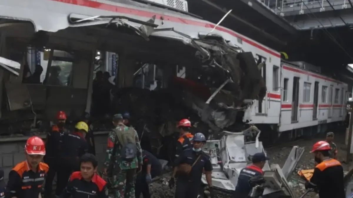 Korban kecelakaan kereta dinilai tetap adaptif melanjutkan aktivitas. (JawaPos.com)