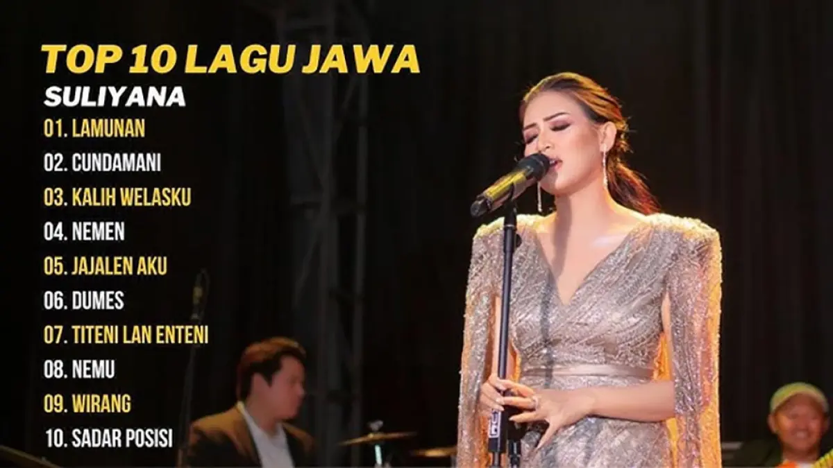 Daftar lagu-lagu paling hits Suliyana. (Thumbnail Youtube @HAGS OFFICIAL)