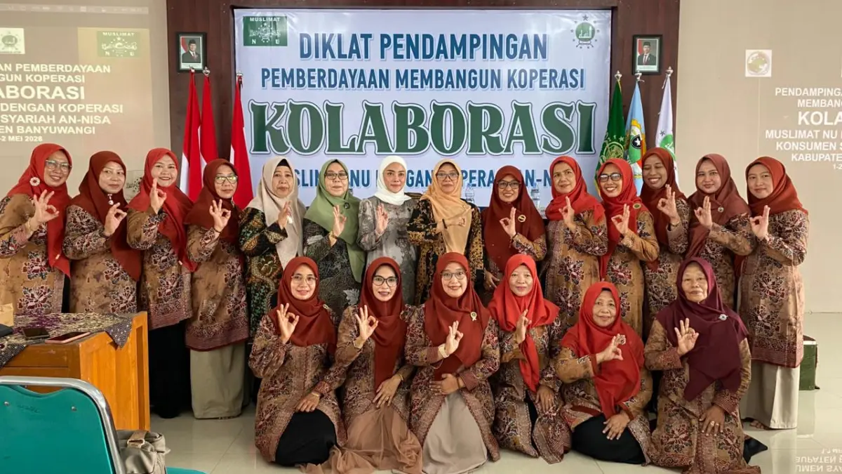 Muslimat NU Banyuwangi menggelar diklat koperasi. (Istimewa)