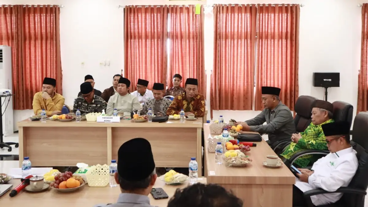 PCNU Banyuwangi mengunjungi RSNU untuk memperkuat sinergi dan arah pengembangan layanan berbasis nilai spiritual dan profesional. (Istimewa)
