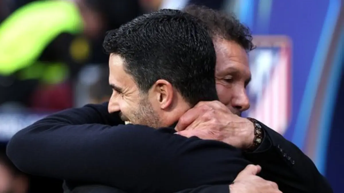 ADU TAKTIK: Arteta akan kembali bersua Simeone dalam leg kedua semifinal Liga Champions (UEFA Champions League)