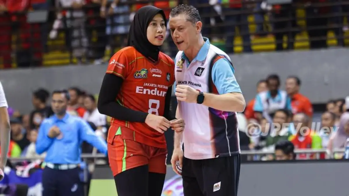 ATLET VOLI : Megawati Hangestri Pertiwi resmi mundur dari Timnas Voli Putri Indonesia per 30 April 2026.(Instagram: @megawatihangestrip)