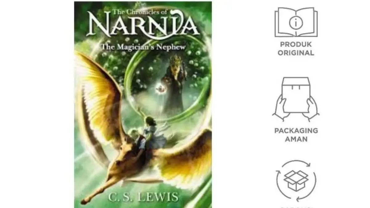 Ilustrasi : Jadwal rilis Narnia The Magician’s Nephew diundur ke 2027 akibat cedera pemain.(Foto: Gramedia)