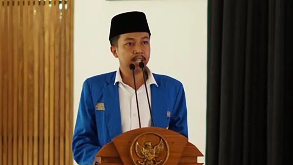 Ketua PC PMII Banyuwangi, Haikal Roja’ Hasbunallah.