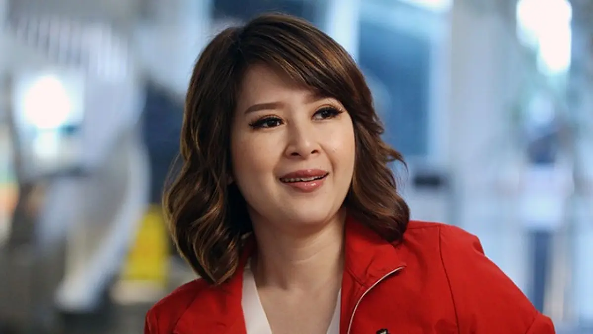 Sekretaris Dewan Pembina PSI, Grace Natalie. (Miftahulhayat/Jawa Pos)