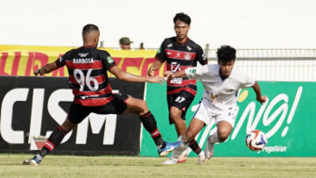 BERTAHAN: Persiba Balikpapan sukses bertahan di Pegadaian Championship (Persiba)