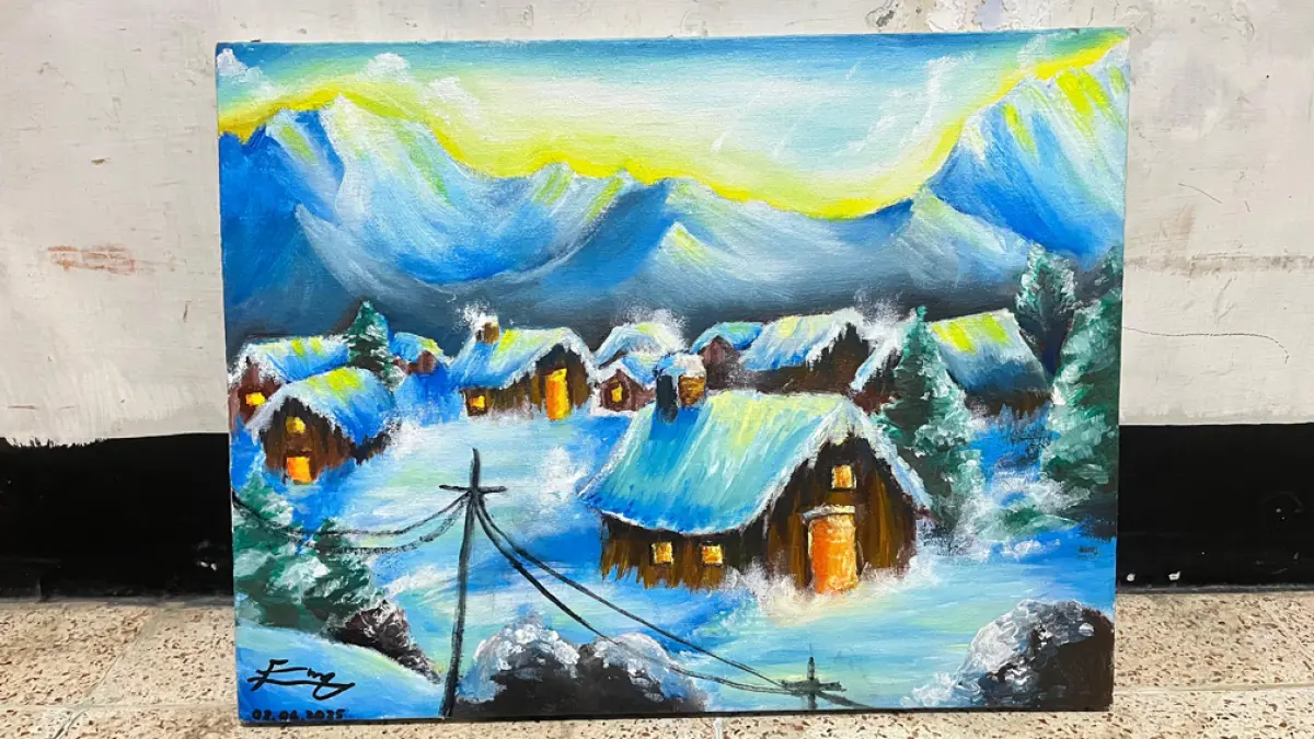 Salah satu karya Nafeeza Deva Sashikirana.