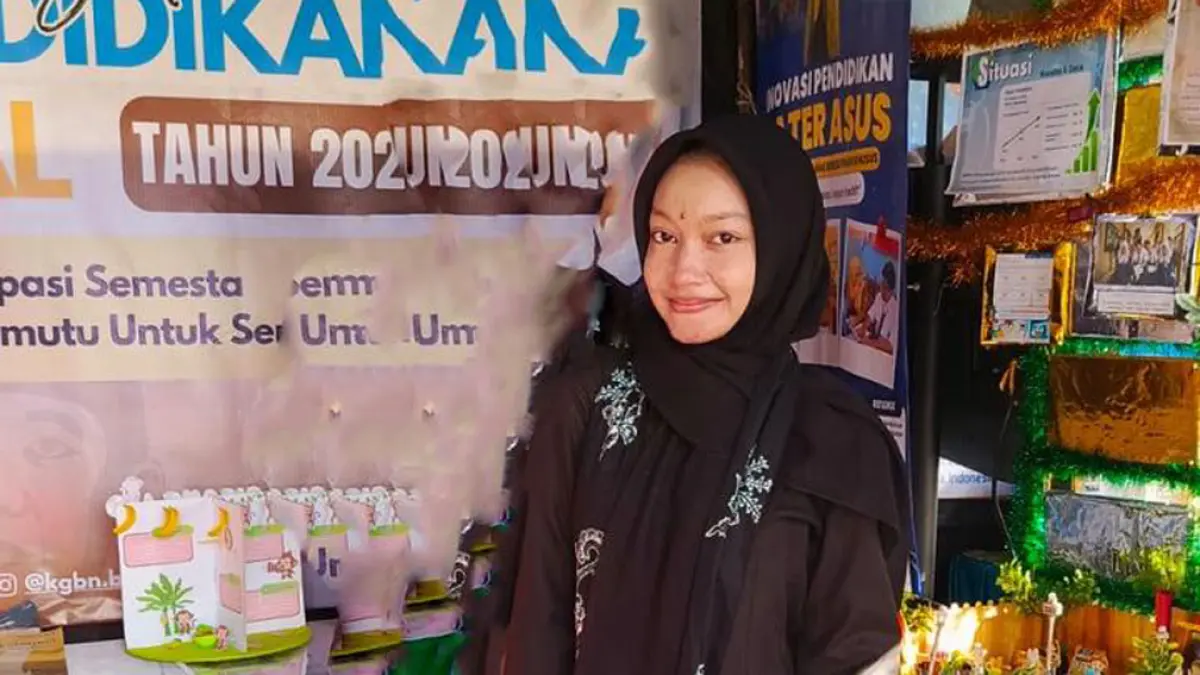Siswi SMPN 3 Banyuwangi Aerilyn Bellvania menorehkan prestasi seni budaya Using lewat Festival Literasi Using dan FLS3N.