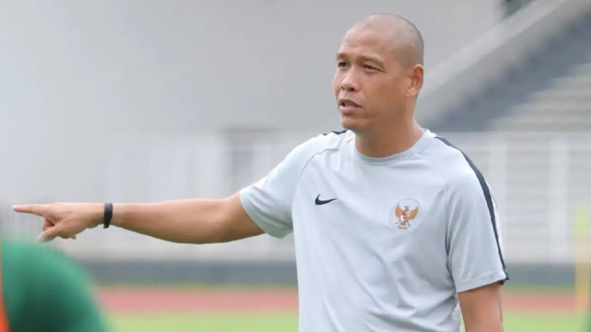 TANTANGANl Nova Arianto antusias timnya bakal bersua Vietnam di Piala AFF U-19 (TImnas Indonesia)