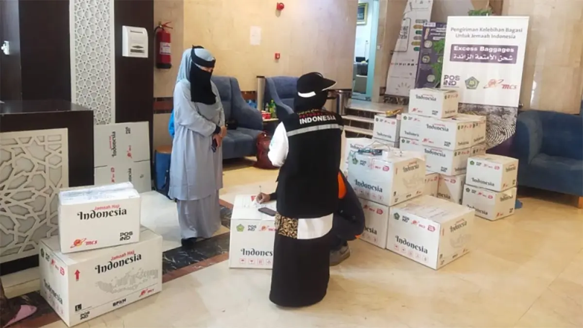 Pos Indonesia hadirkan Kargo Haji PosIND untuk kirim oleh-oleh dari Mekkah dan Madinah ke Indonesia mulai 22 SAR per kilogram. (HIMPUH)