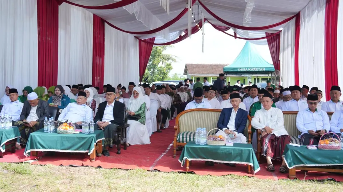 Musyker I PCNU Banyuwangi digelar di Ponpes Al Falah Purwoharjo. PWNU Jatim tekankan tata kelola organisasi dan transformasi digital NU. (Syaifuddin Mahmud/Radar Banyuwangi)